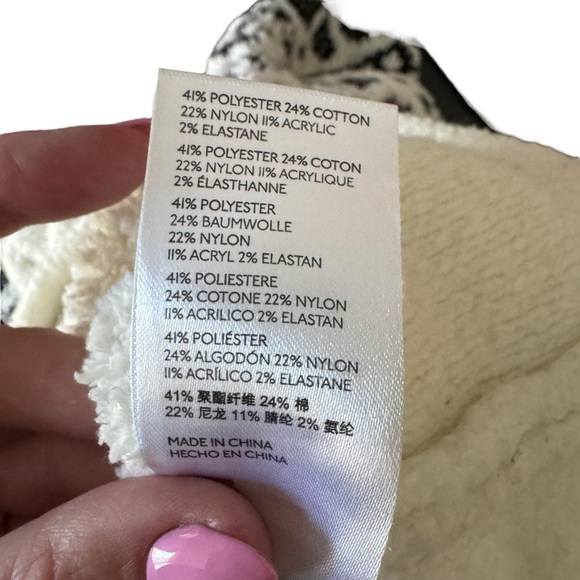 Pilcro x Anthropologie - Maia Cropped Quarter-Zip Pullover Cozy Sweater Sz S - Picture 8 of 9